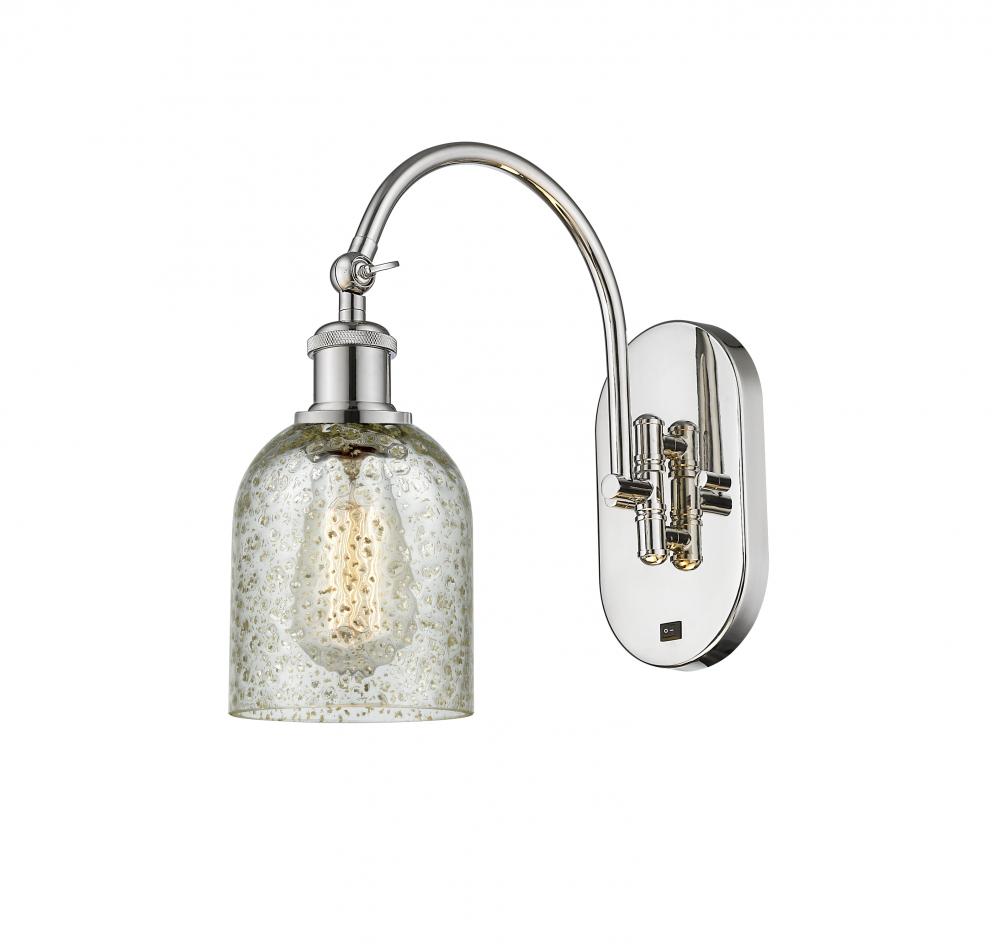 Caledonia - 1 Light - 5 inch - Polished Nickel - Adjustable Swing Arm