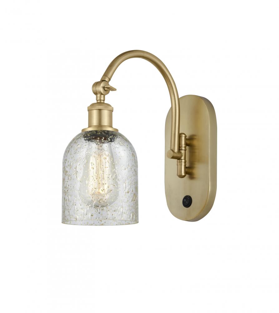Caledonia - 1 Light - 5 inch - Satin Gold - Adjustable Swing Arm