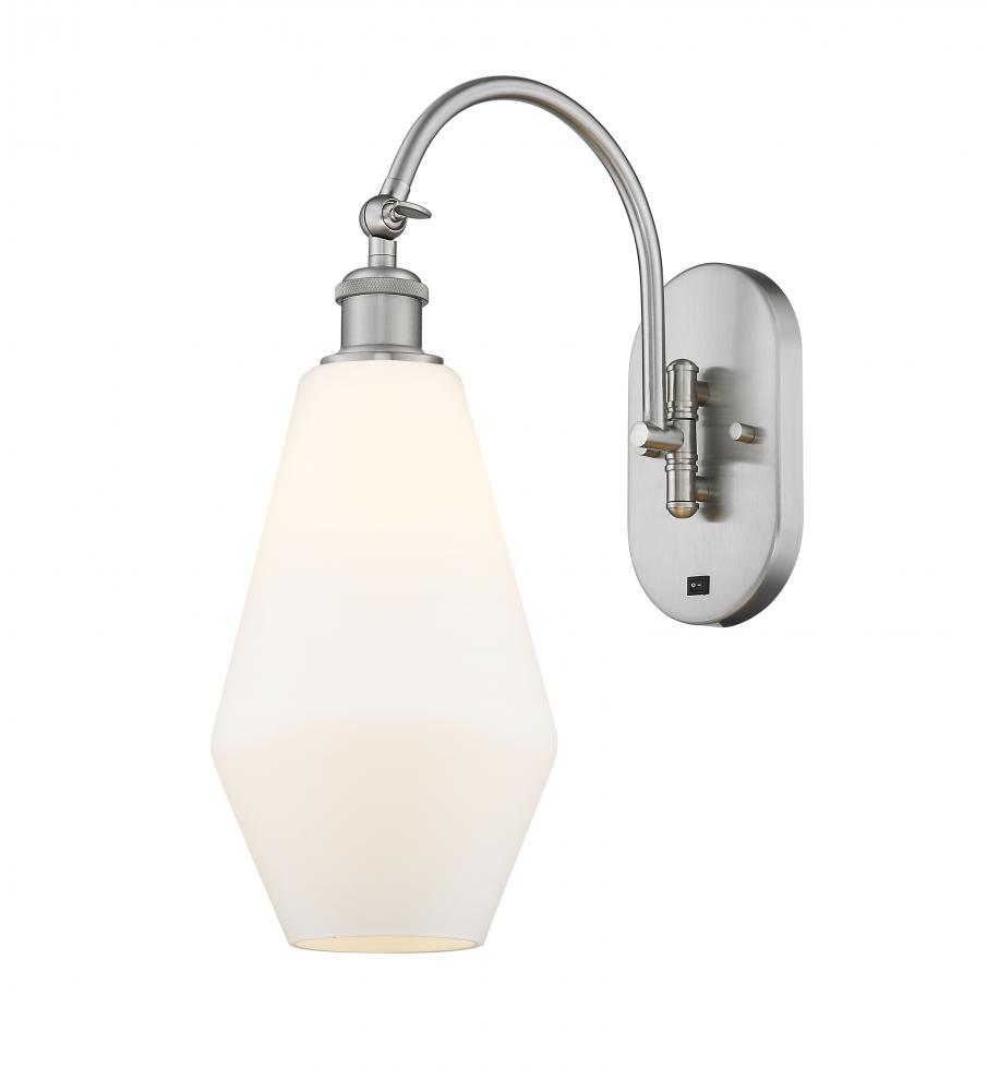 Cindyrella - 1 Light - 7 inch - Brushed Satin Nickel - Adjustable Swing Arm