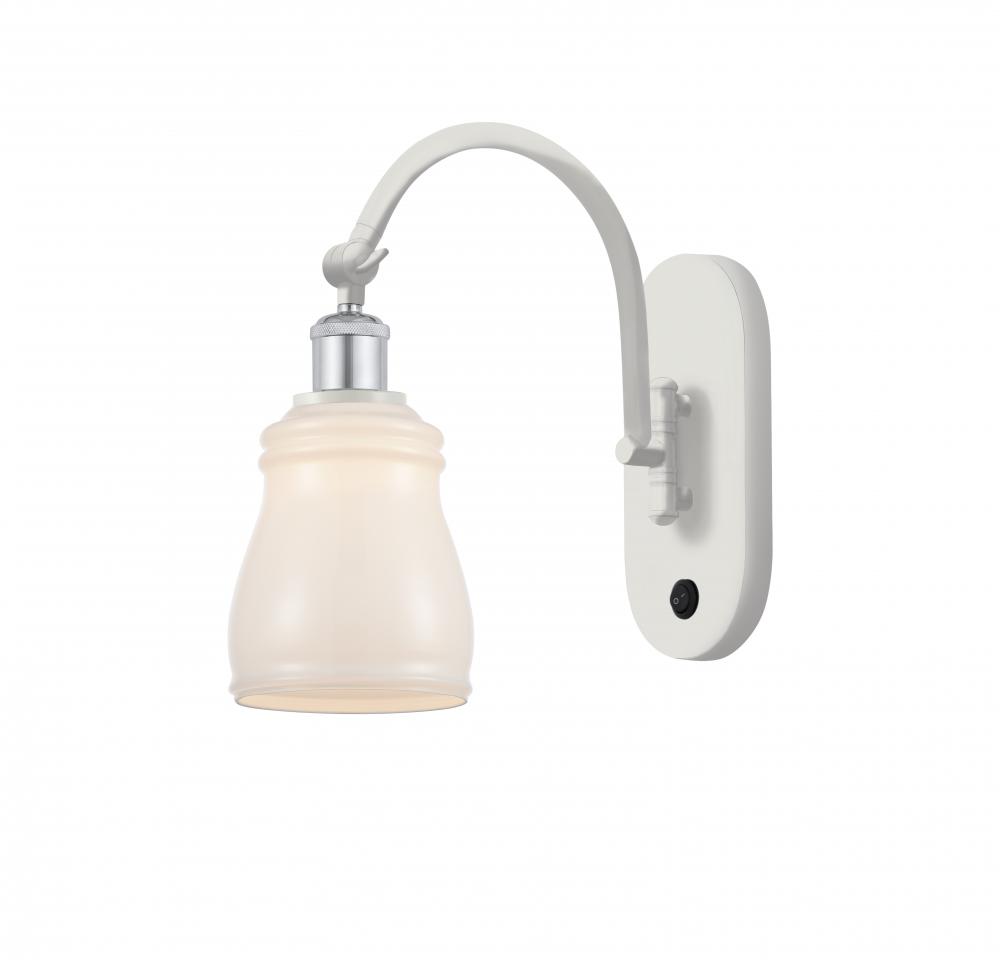 Ellery - 1 Light - 5 inch - White Polished Chrome - Adjustable Swing Arm