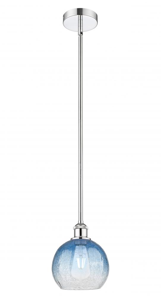 Brookhaven Globe - 1 Light - 8 inch - Polished Chrome - Stem hung - Mini Pendant
