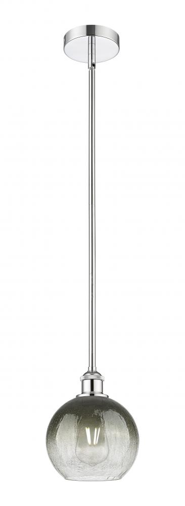 Brookhaven Globe - 1 Light - 8 inch - Polished Chrome - Stem hung - Mini Pendant