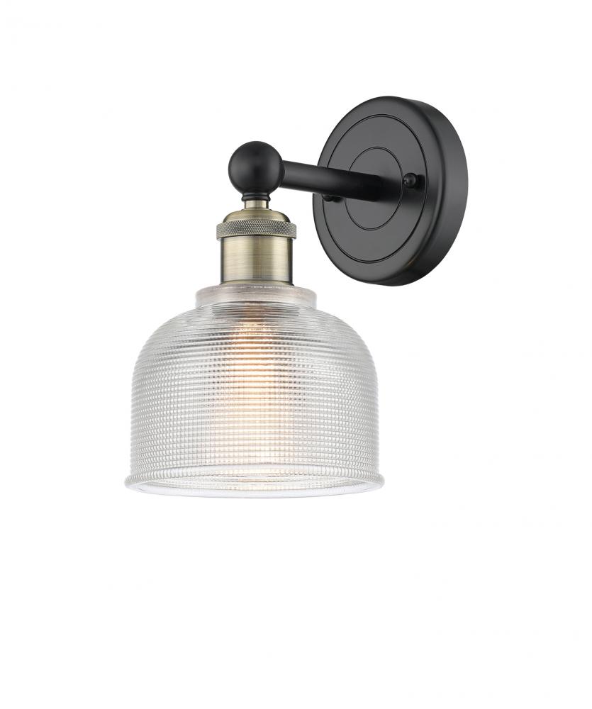 Dayton - 1 Light - 6 inch - Black Antique Brass - Sconce