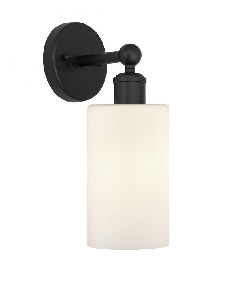 Clymer - 1 Light - 4 inch - Matte Black - Sconce