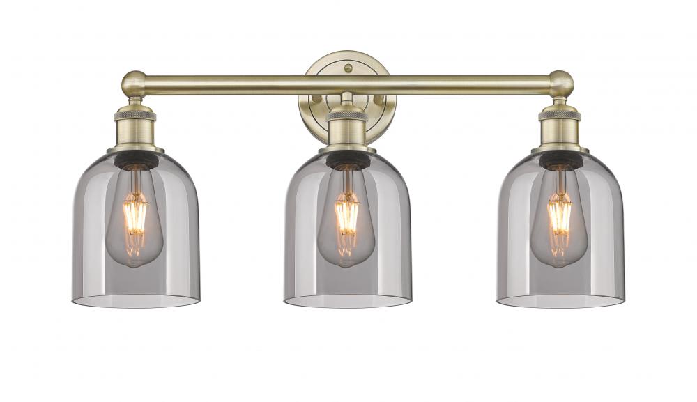 Bella - 3 Light - 24 inch - Antique Brass - Bath Vanity Light