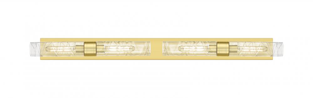 Boreas - 4 Light - 51 inch - Satin Gold - Bath Vanity Light