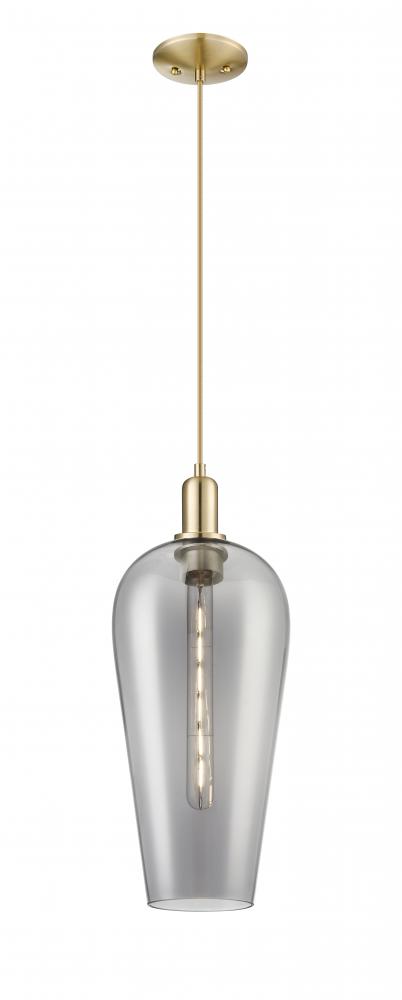 Chelsea - 1 Light - 6 inch - Champagne Bronze - Cord hung - Mini Pendant