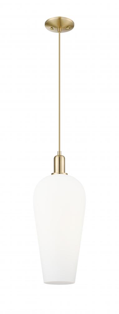 Chelsea - 1 Light - 6 inch - Champagne Bronze - Cord hung - Mini Pendant