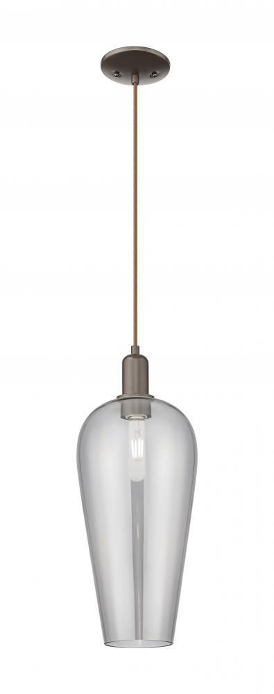 Chelsea - 1 Light - 6 inch - Oil Rubbed Bronze - Cord hung - Mini Pendant