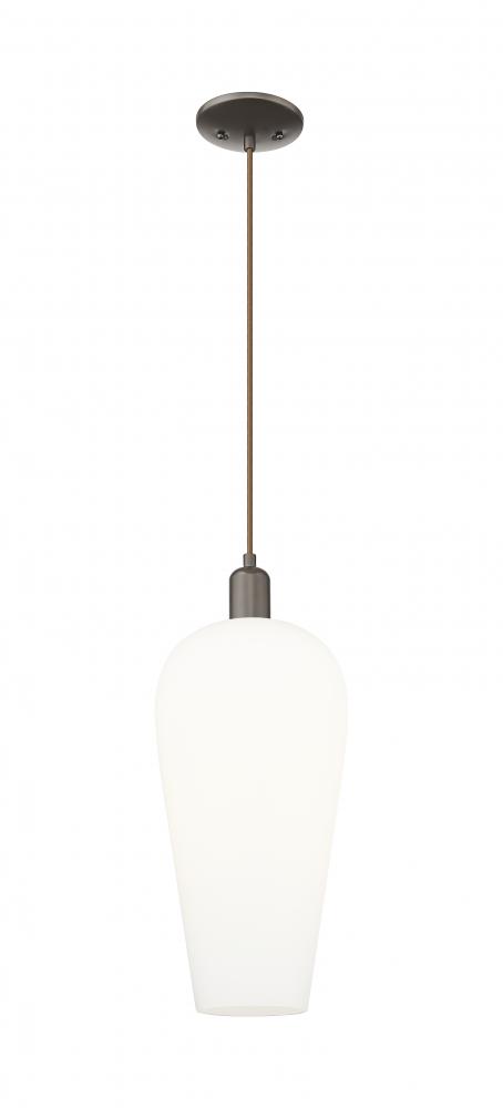 Chelsea - 1 Light - 6 inch - Oil Rubbed Bronze - Cord hung - Mini Pendant