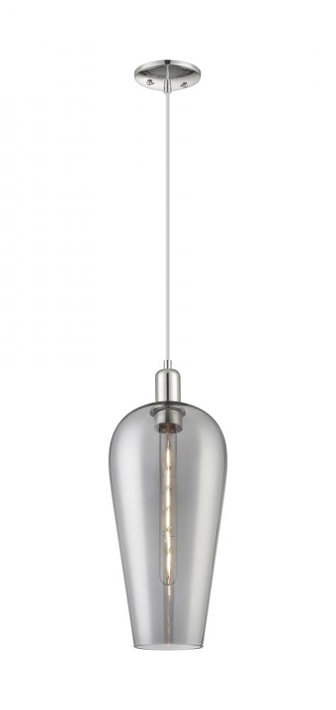 Chelsea - 1 Light - 6 inch - Polished Nickel - Cord hung - Mini Pendant