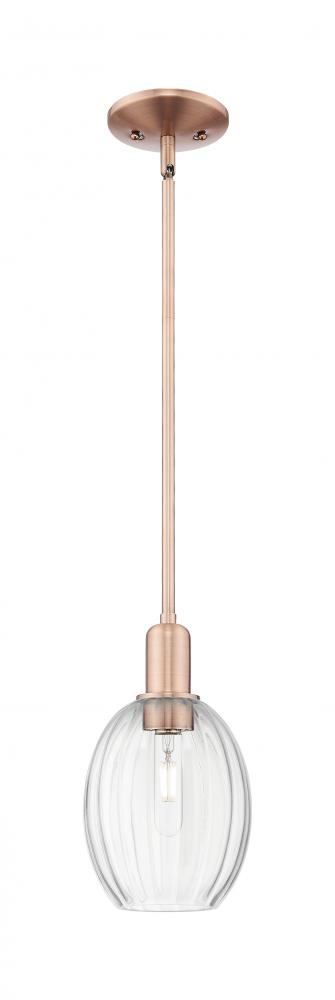 Preston Bulb - 1 Light - 6 inch - Antique Copper - Mini Pendant