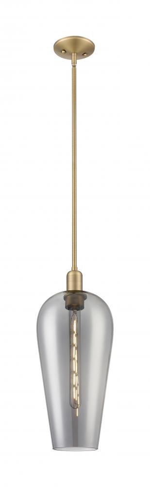 Chelsea - 1 Light - 6 inch - Brushed Brass - Mini Pendant
