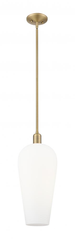 Chelsea - 1 Light - 6 inch - Brushed Brass - Mini Pendant