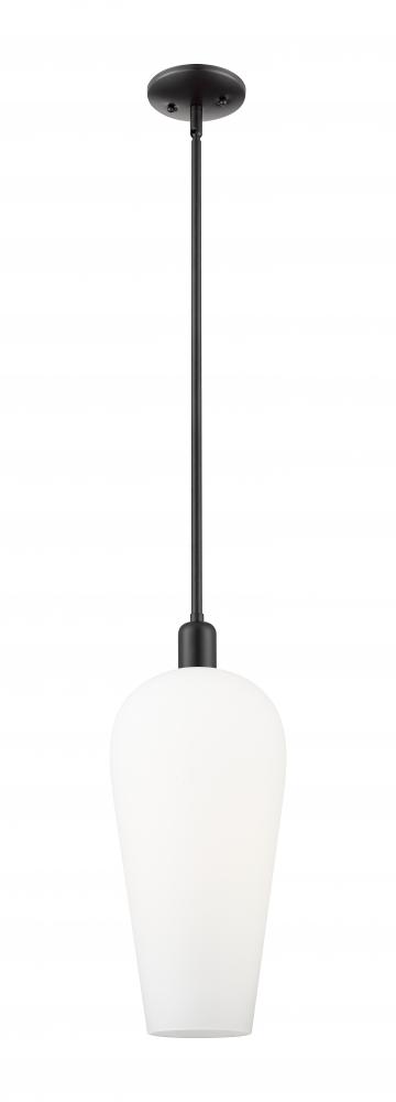 Chelsea - 1 Light - 6 inch - Matte Black - Mini Pendant
