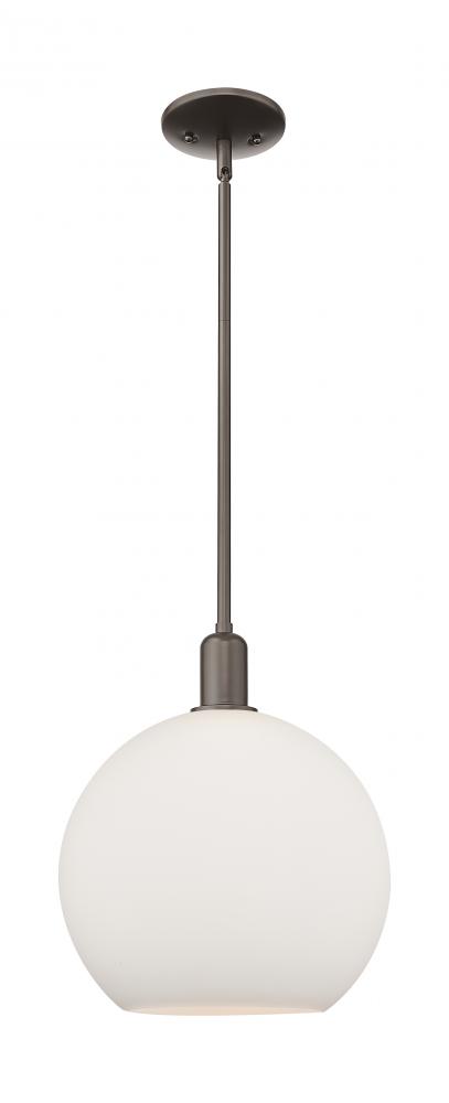 Athens - 1 Light - 12 inch - Oil Rubbed Bronze - Stem hung - Mini Pendant