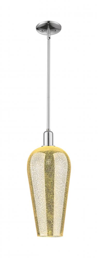 Chelsea - 1 Light - 6 inch - Polished Chrome - Mini Pendant