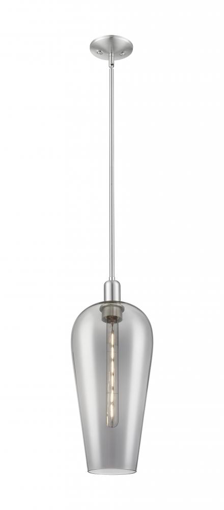 Chelsea - 1 Light - 6 inch - Brushed Satin Nickel - Mini Pendant