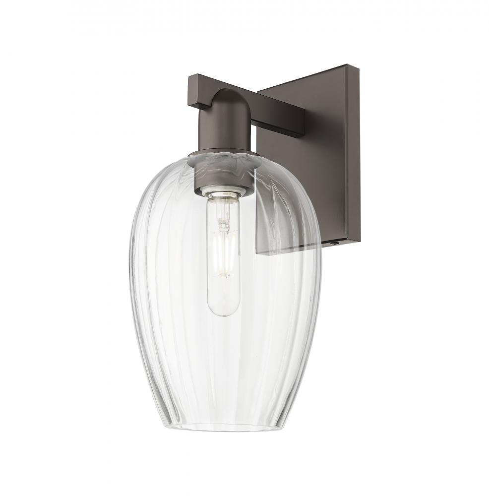 Preston Flute - 1 Light - 6 inch - Oil Rubbed Bronze - Sconce