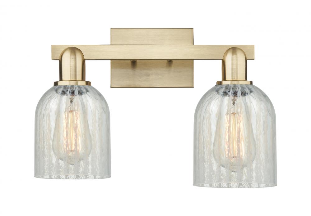 Caledonia - 2 Light - 16 inch - Champagne Bronze - Bath Vanity Light