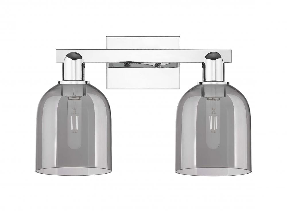 Bella - 2 Light - 17 inch - Polished Chrome - Bath Vanity Light