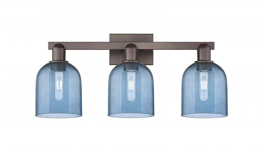 Bella - 3 Light - 25 inch - Oil Rubbed Bronze - Bath Vanity Light