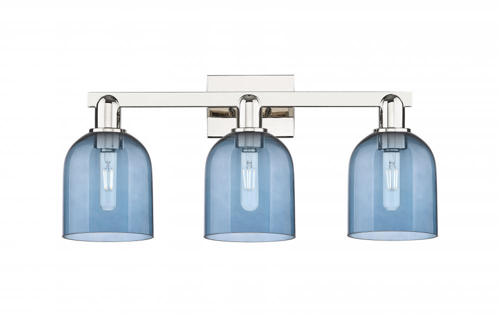 Bella - 3 Light - 25 inch - Polished Nickel - Bath Vanity Light