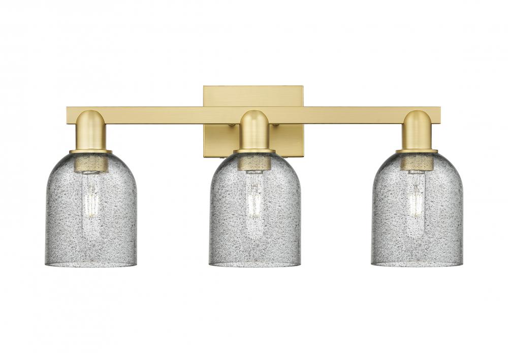 Caledonia - 3 Light - 24 inch - Satin Gold - Bath Vanity Light