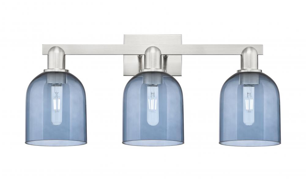 Bella - 3 Light - 25 inch - Brushed Satin Nickel - Bath Vanity Light