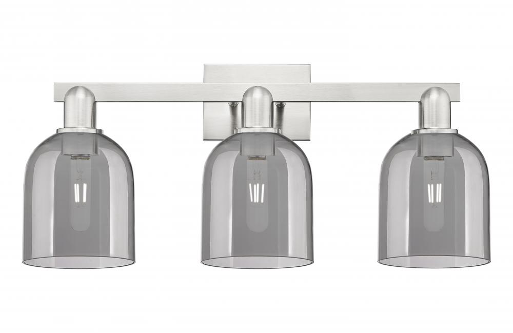Bella - 3 Light - 25 inch - Brushed Satin Nickel - Bath Vanity Light