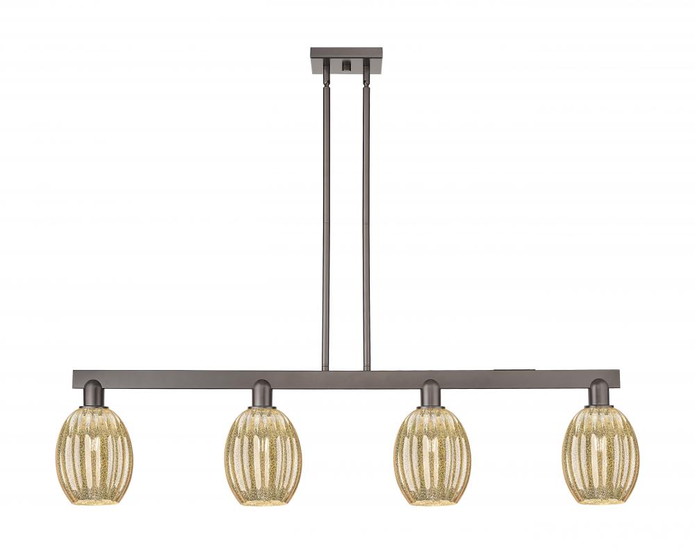 Preston Bulb - 4 Light - 48 inch - Oil Rubbed Bronze - Cord hung - Island Light