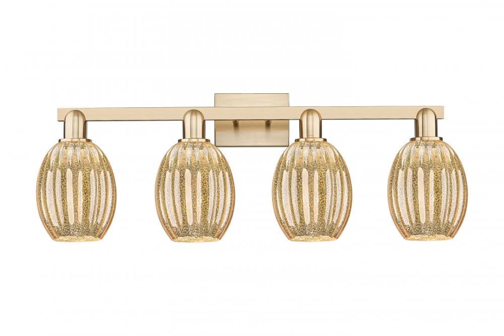 Preston - 4 Light - 36 inch - Champagne Bronze - Bath Vanity Light
