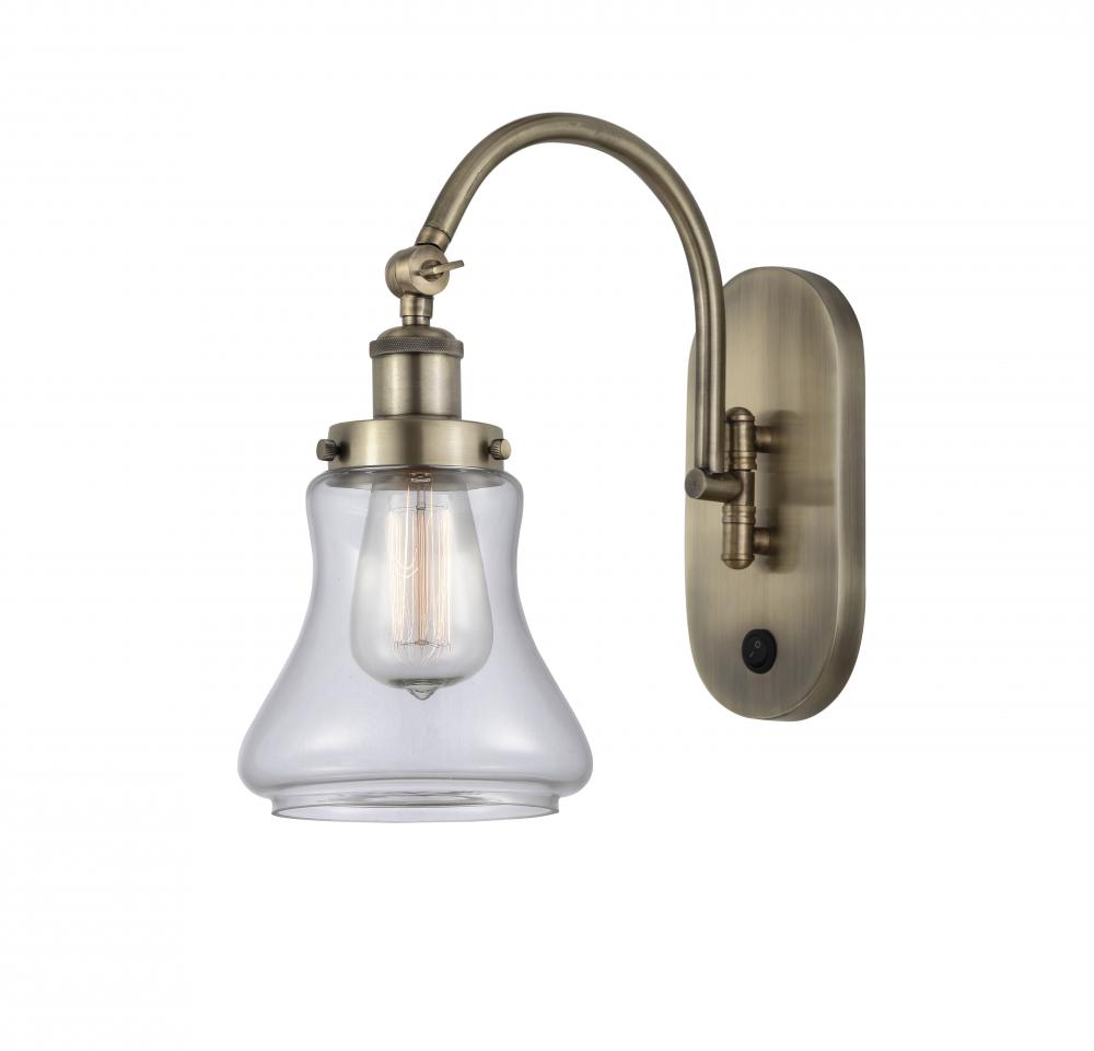 Bellmont - 1 Light - 7 inch - Antique Brass - Adjustable Swing Arm