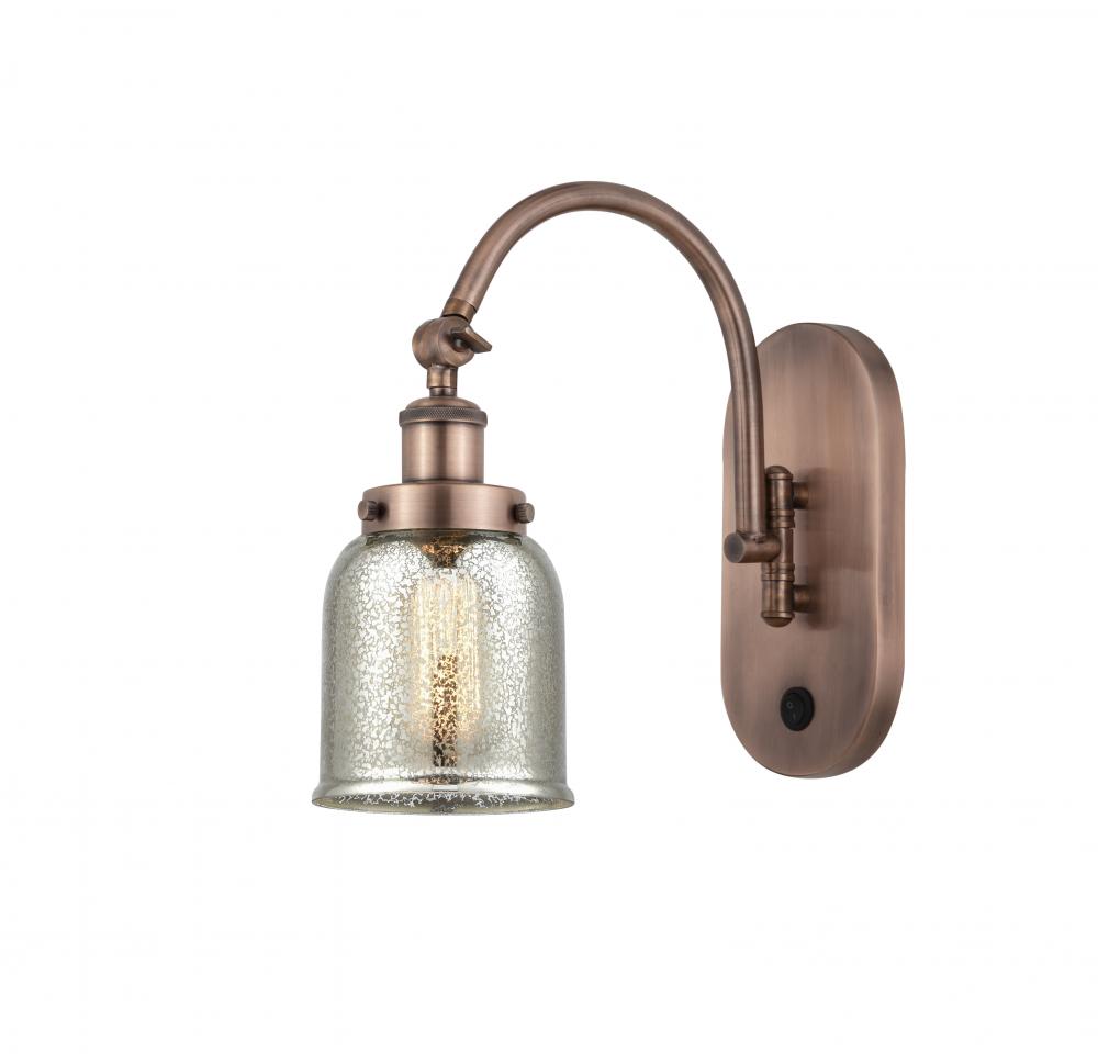 Bell - 1 Light - 5 inch - Antique Copper - Adjustable Swing Arm
