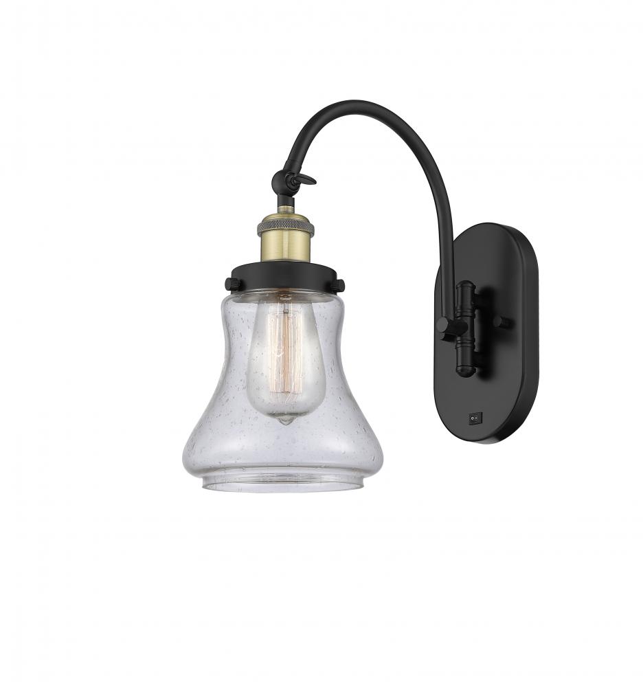 Bellmont - 1 Light - 7 inch - Black Antique Brass - Adjustable Swing Arm