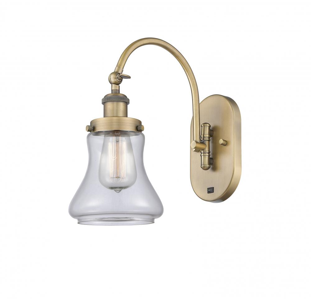 Bellmont - 1 Light - 7 inch - Brushed Brass - Adjustable Swing Arm