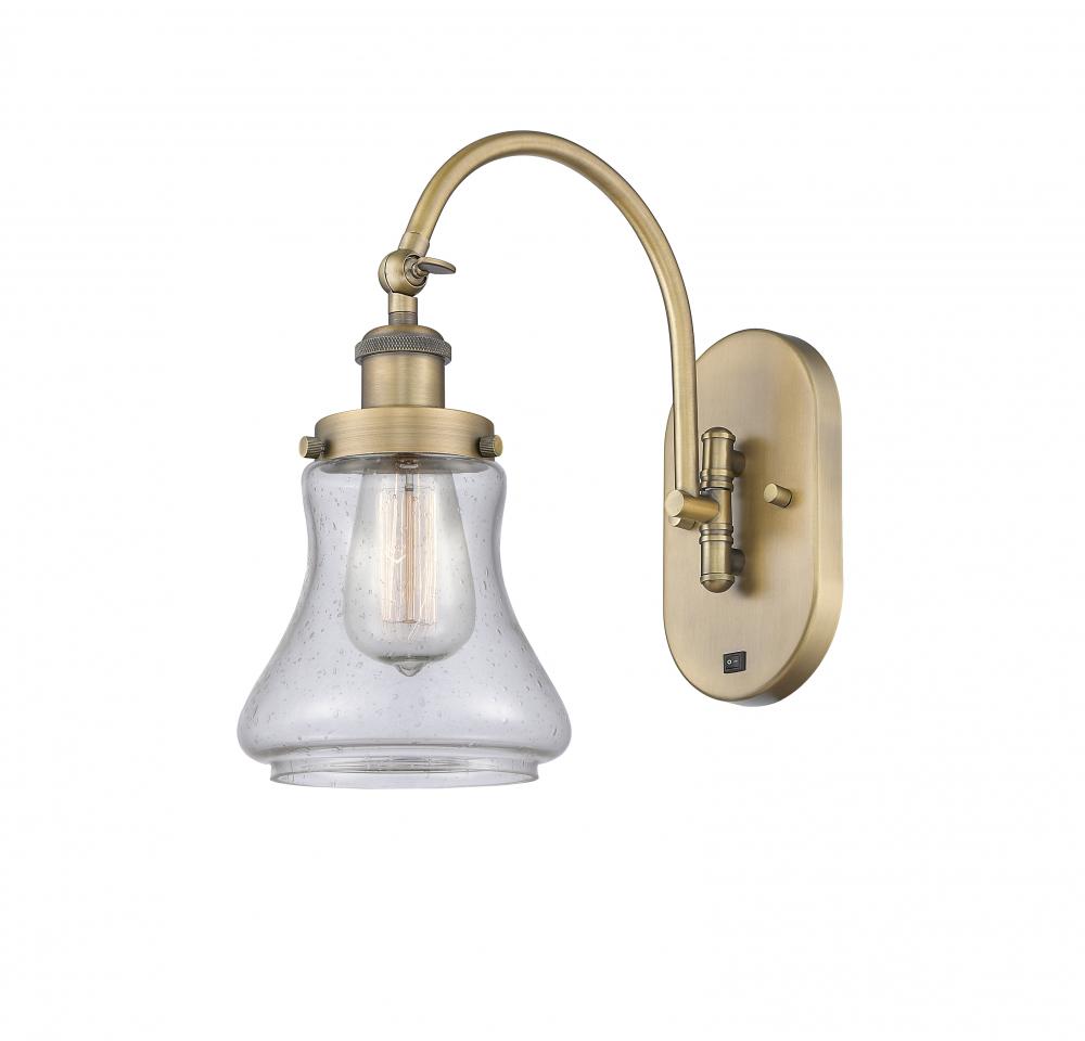 Bellmont - 1 Light - 7 inch - Brushed Brass - Adjustable Swing Arm