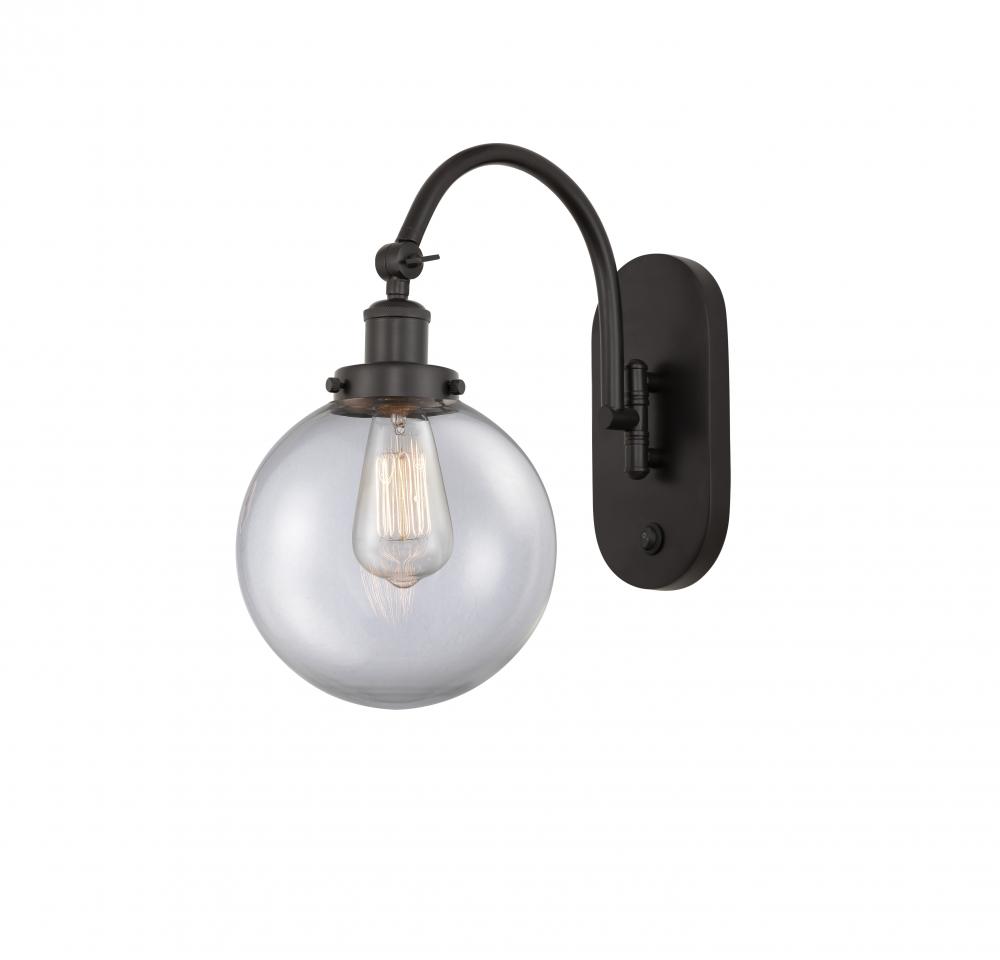 Beacon - 1 Light - 8 inch - Oil Rubbed Bronze - Adjustable Swing Arm