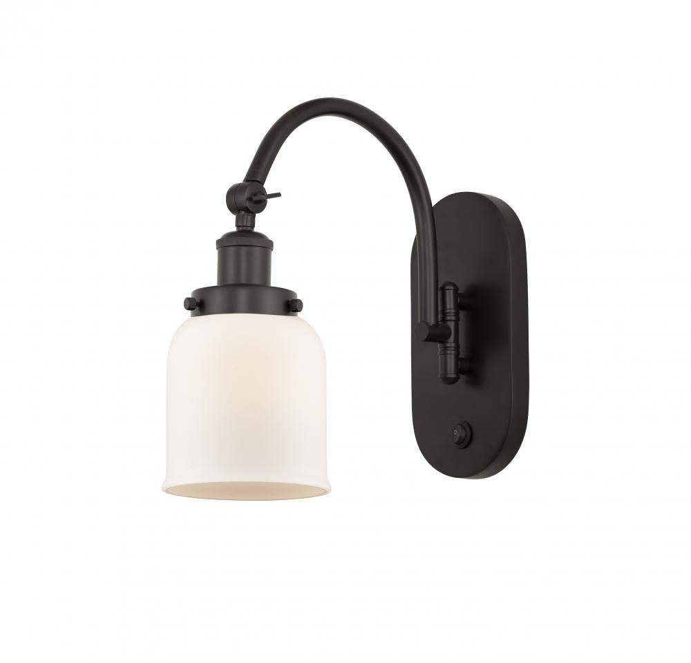 Bell - 1 Light - 5 inch - Oil Rubbed Bronze - Adjustable Swing Arm