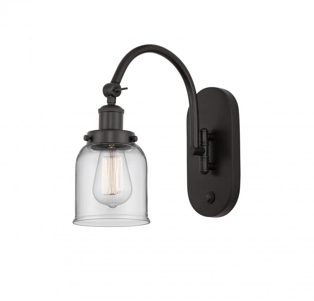 Bell - 1 Light - 5 inch - Oil Rubbed Bronze - Adjustable Swing Arm