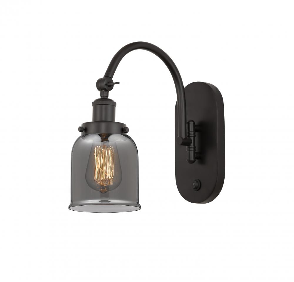 Bell - 1 Light - 5 inch - Oil Rubbed Bronze - Adjustable Swing Arm