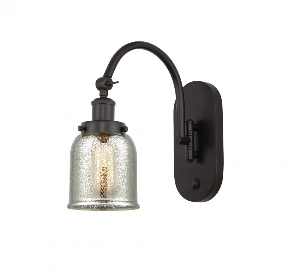 Bell - 1 Light - 5 inch - Oil Rubbed Bronze - Adjustable Swing Arm