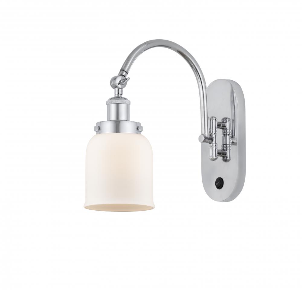 Bell - 1 Light - 5 inch - Polished Chrome - Adjustable Swing Arm