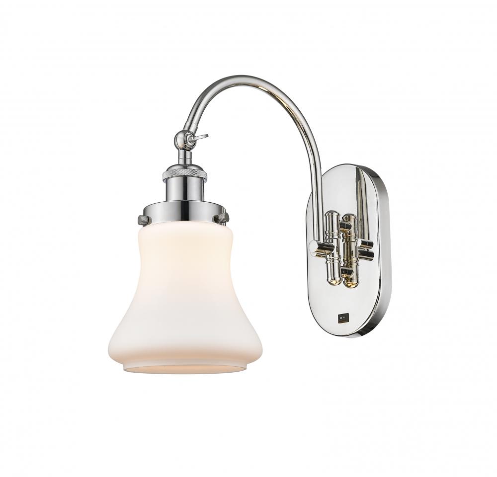 Bellmont - 1 Light - 7 inch - Polished Nickel - Adjustable Swing Arm