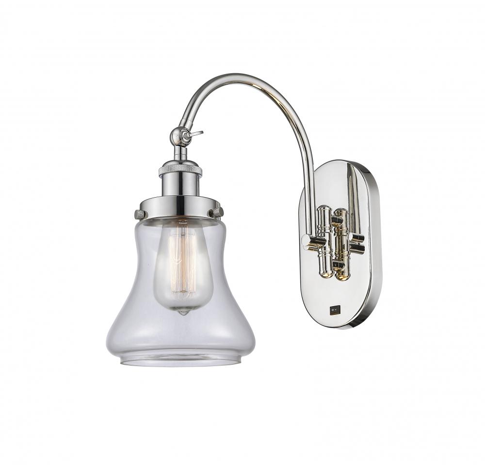 Bellmont - 1 Light - 7 inch - Polished Nickel - Adjustable Swing Arm