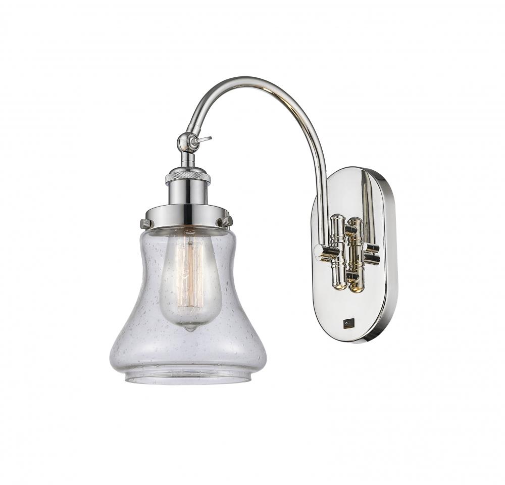 Bellmont - 1 Light - 7 inch - Polished Nickel - Adjustable Swing Arm