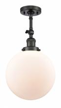 Innovations Lighting 201F-OB-G201-10 - Beacon - 1 Light - 10 inch - Oil Rubbed Bronze - Adjustable Semi-Flush Mount