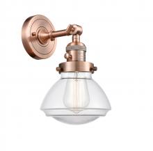 Innovations Lighting 203SW-AC-G322 - Olean - 1 Light - 7 inch - Antique Copper - Adjustable Sconce