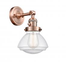 Innovations Lighting 203SW-AC-G324 - Olean - 1 Light - 7 inch - Antique Copper - Adjustable Sconce