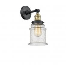 Innovations Lighting 203SW-BAB-G184 - Canton - 1 Light - 7 inch - Black Antique Brass - Adjustable Sconce